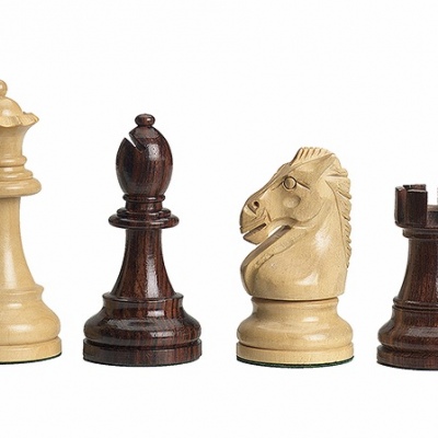 Judit Polgar Deluxe Wooden Chess Pieces in Box